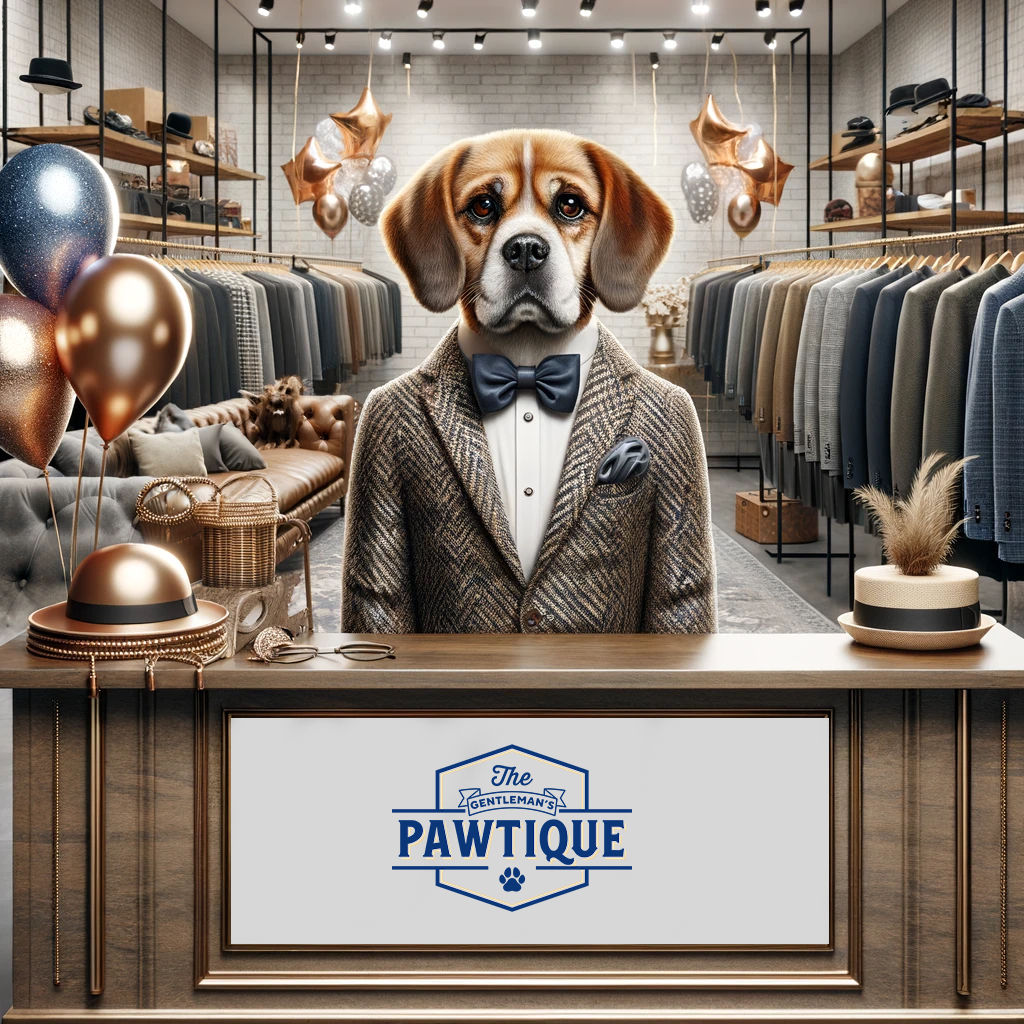 Celebrate the Online Grand Opening of The Gentleman's Pawtique – Fun, Fashion, and Flair for Your Furry Friends!