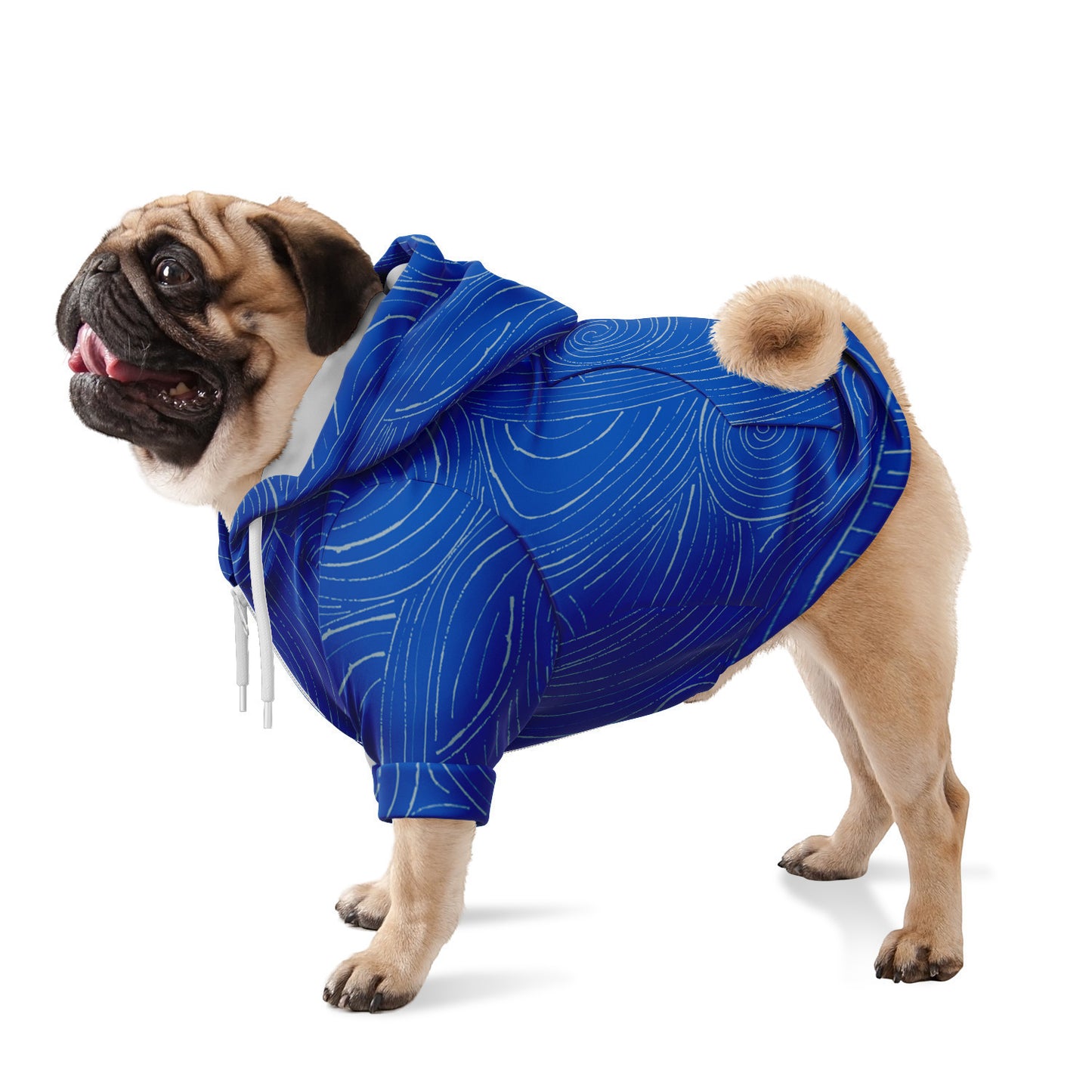 Ocean Tide Adventure Dog Hoodie