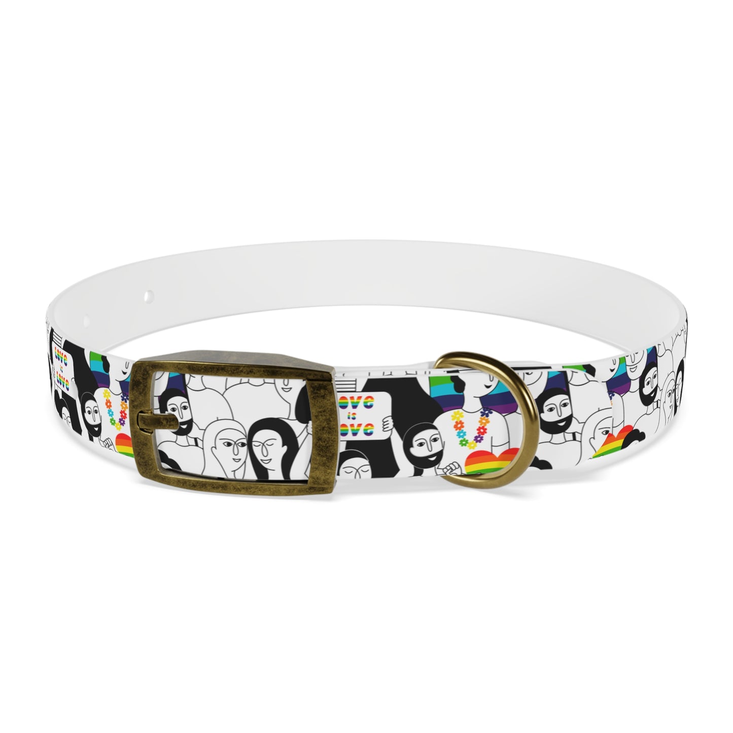 Love is Love Celebration Dog Collar