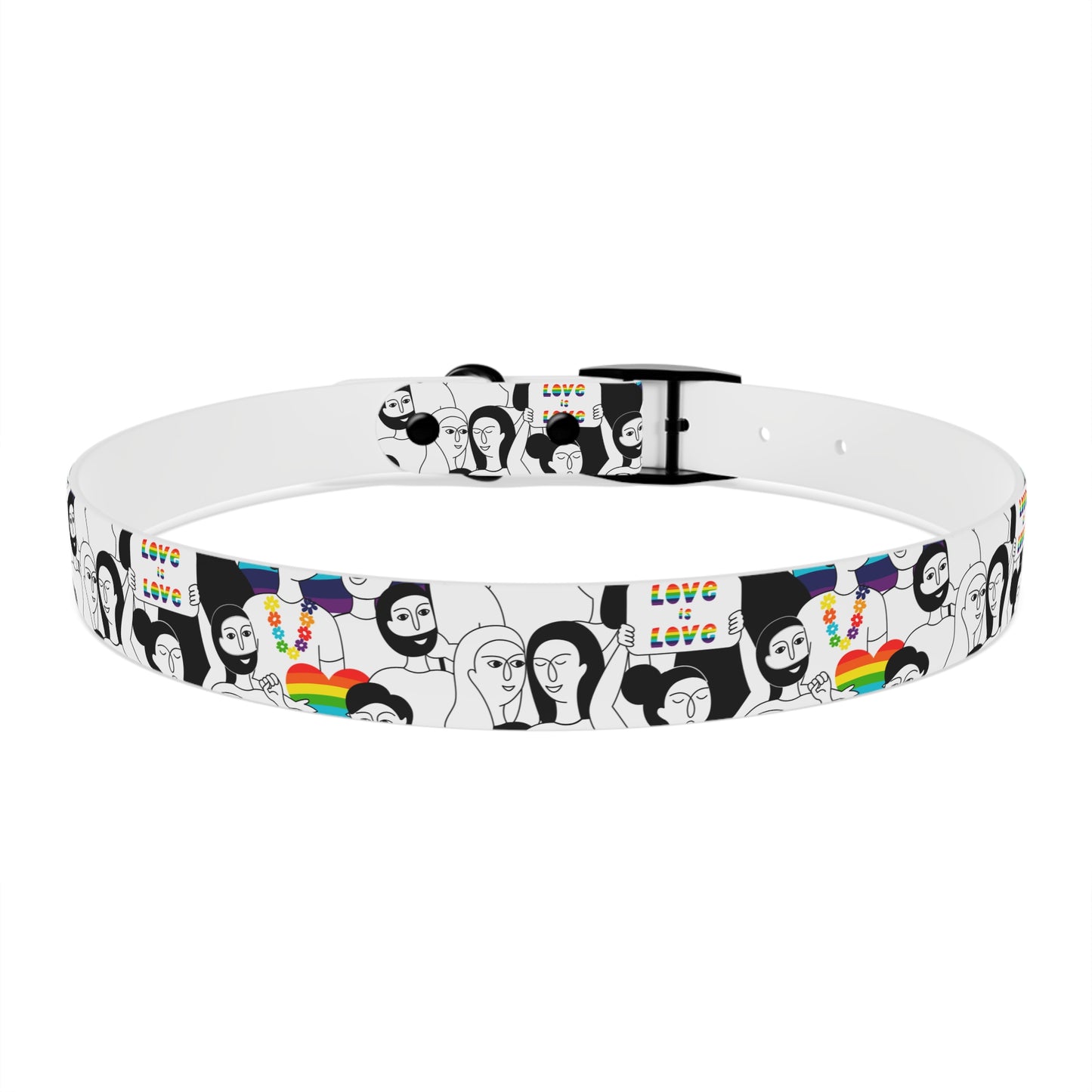 Love is Love Celebration Dog Collar