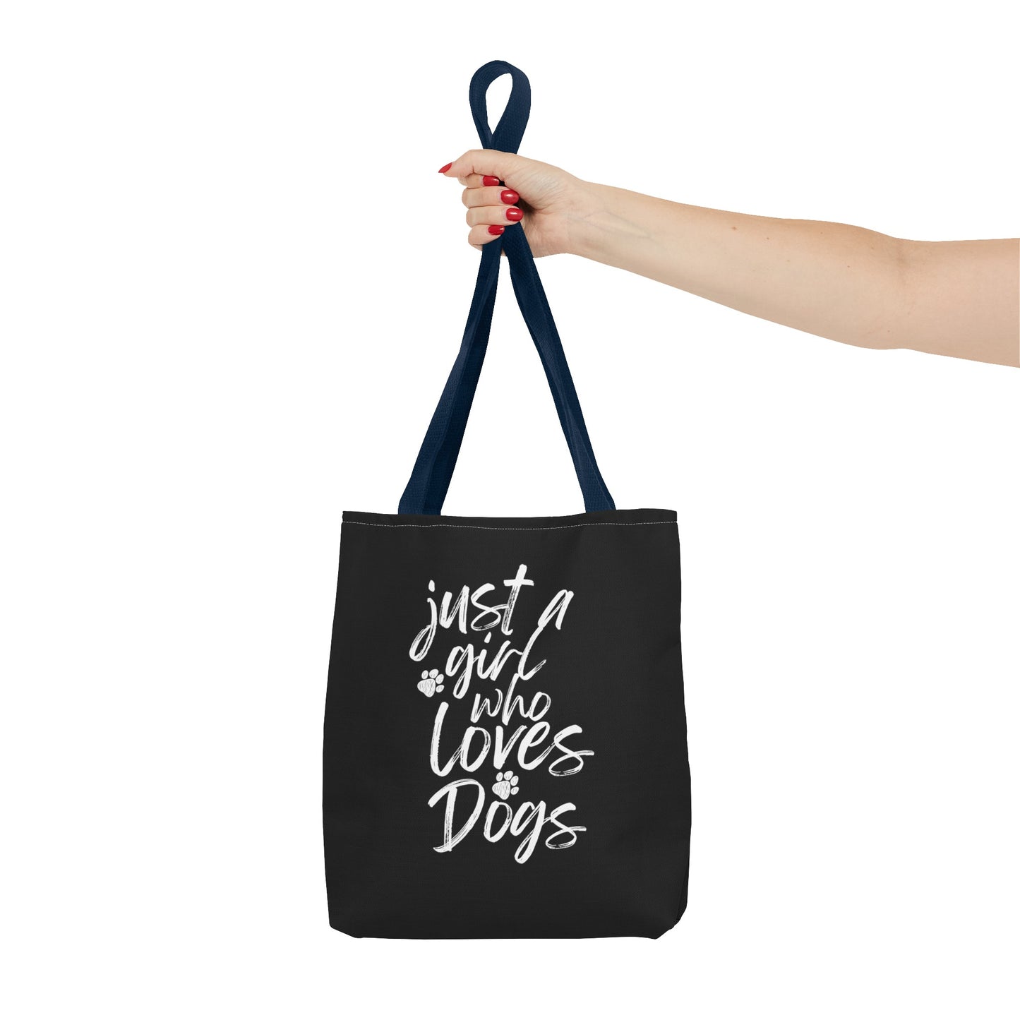 Just a Girl Who Loves Dogs Tote Bag