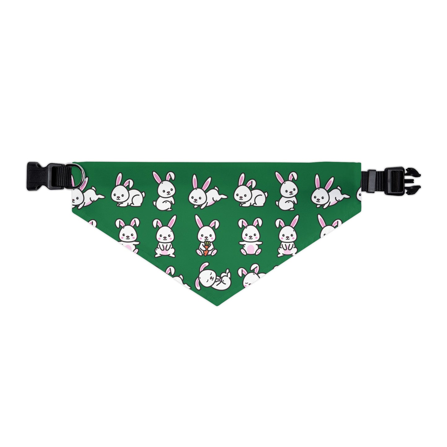 Playful Bunny Pet Bandana Collar