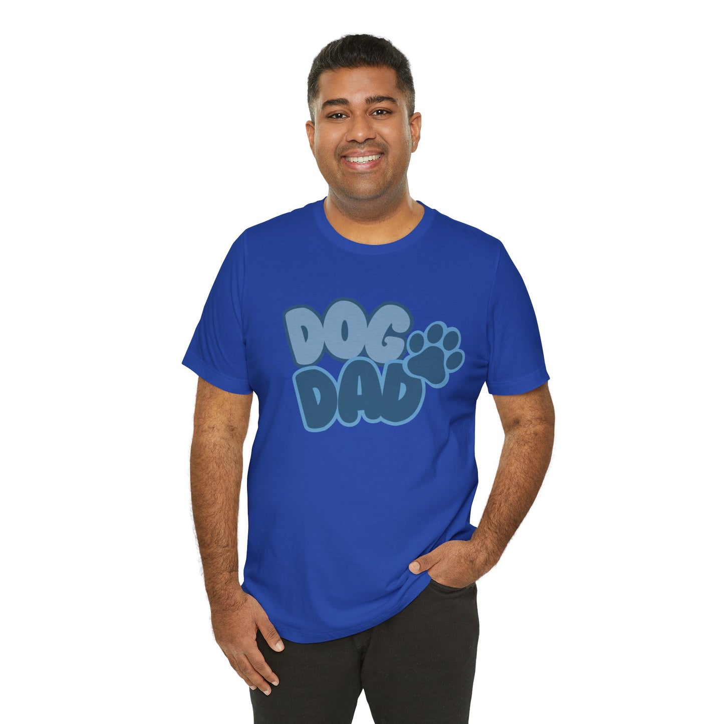 Dog Dad Unisex Jersey Short Sleeve Tee