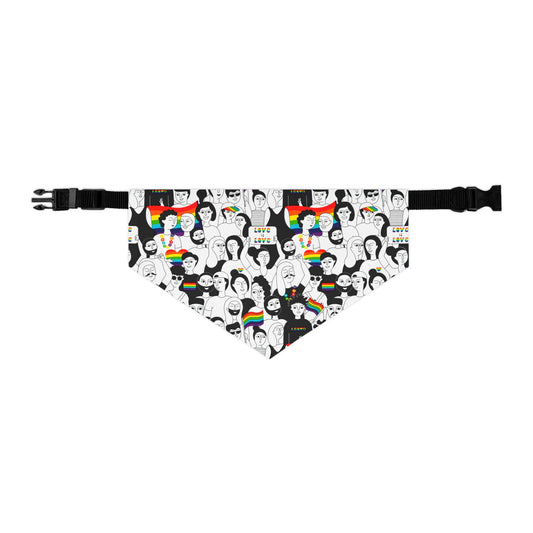 Love is Love Dog Bandana Collar