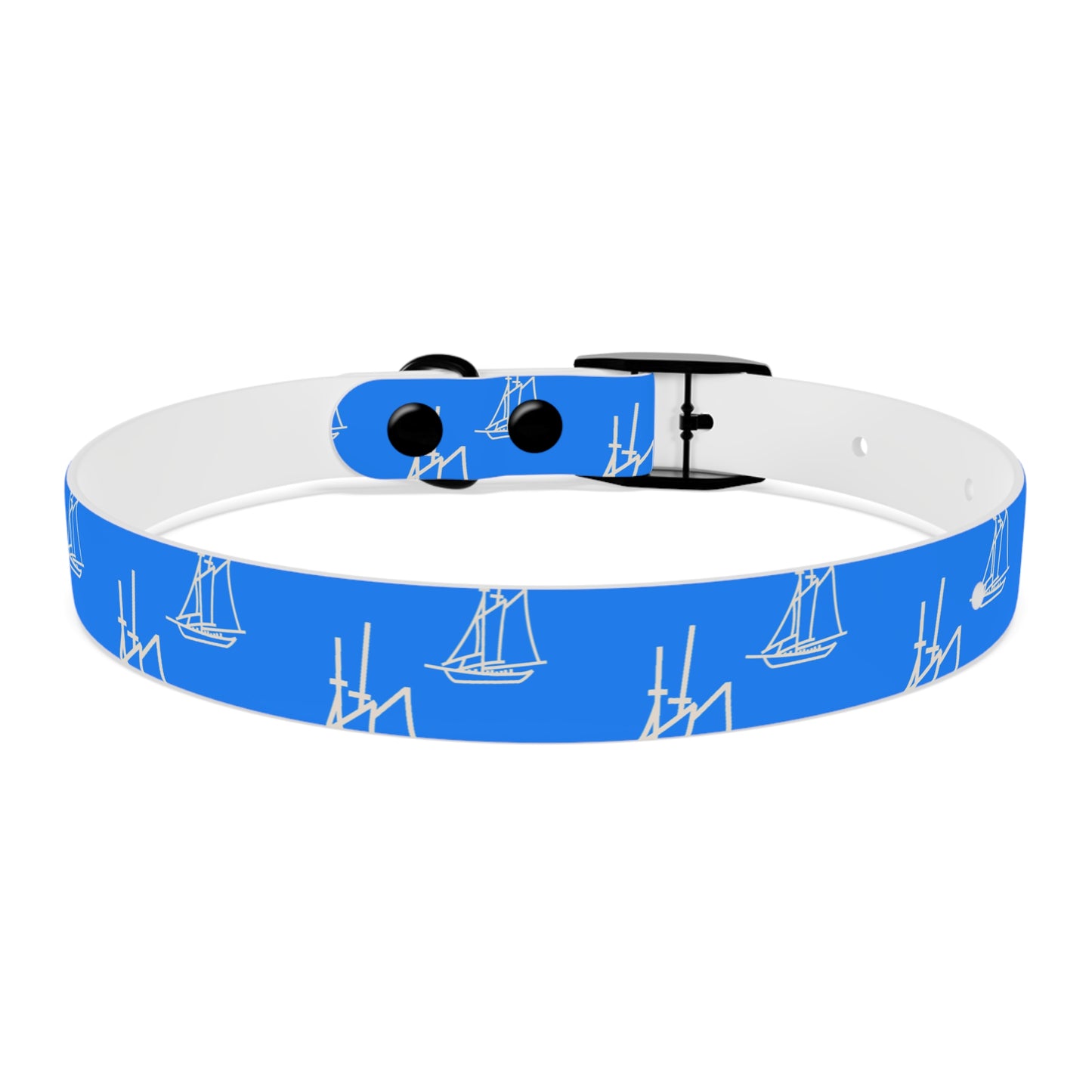 Preppy Paws Nautical Adventure Dog Collar