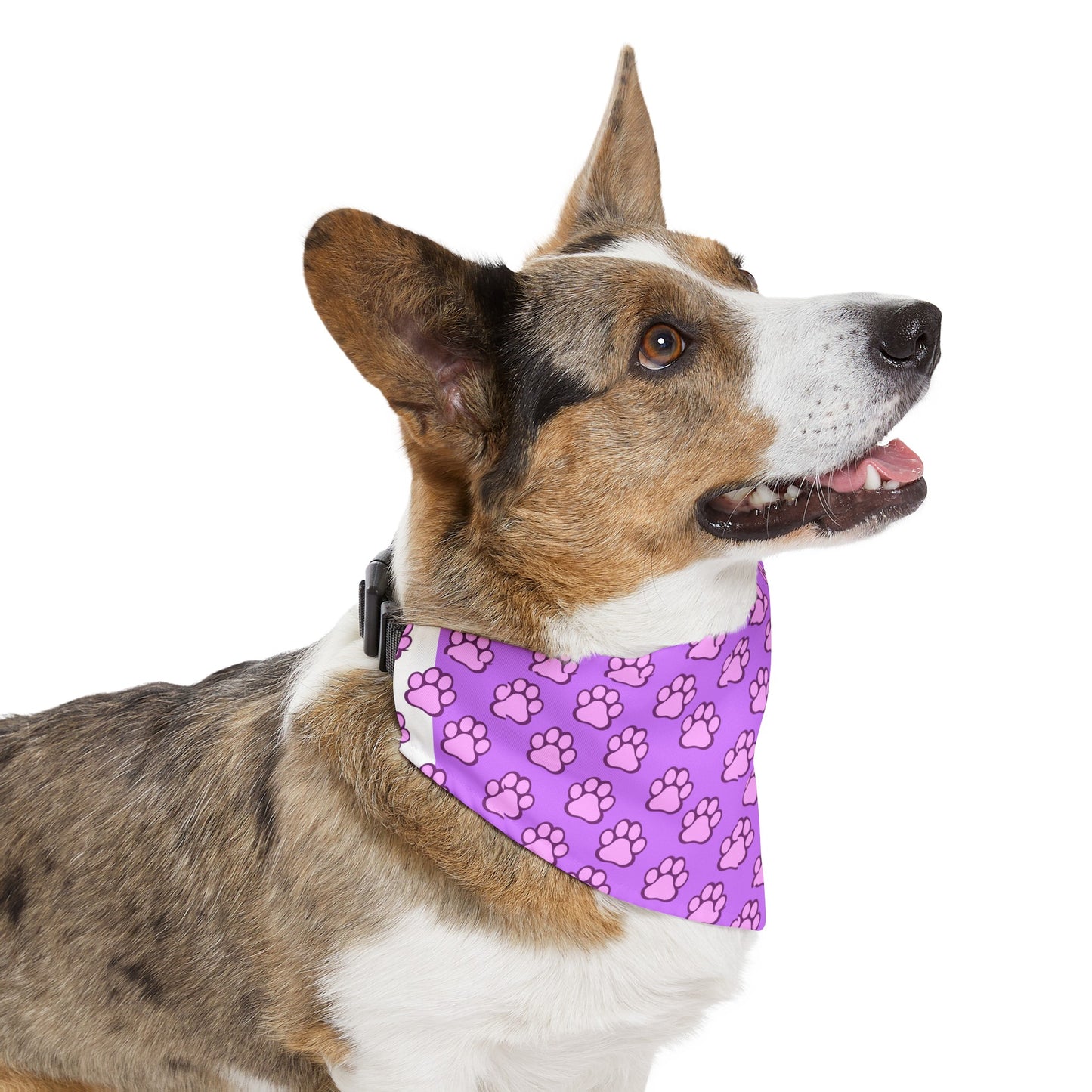 Dog Mom Patterned Pet Bandana Collar