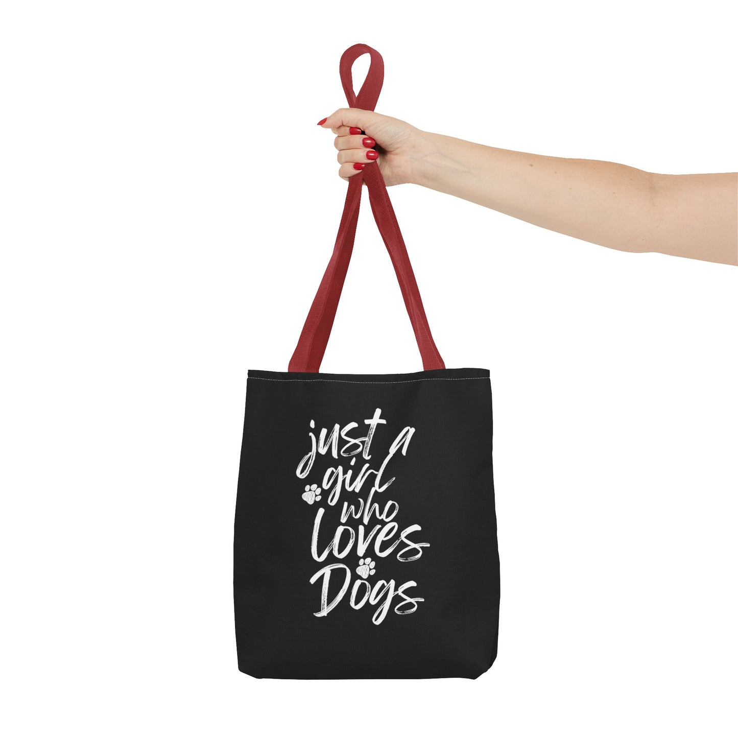 Just a Girl Who Loves Dogs Tote Bag