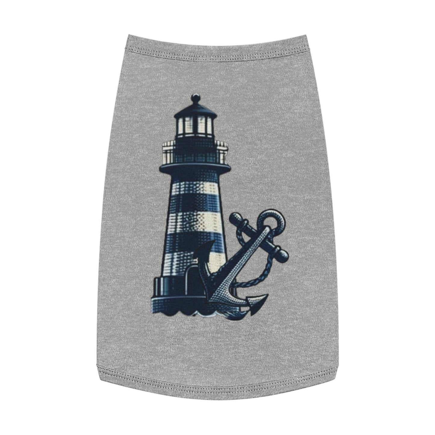 Seafarer's Tail Nautical Style Pet Tank Top