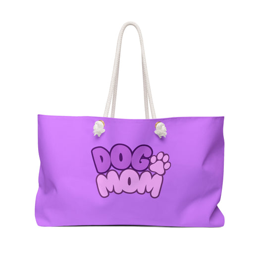 Dog Mom Weekender Bag