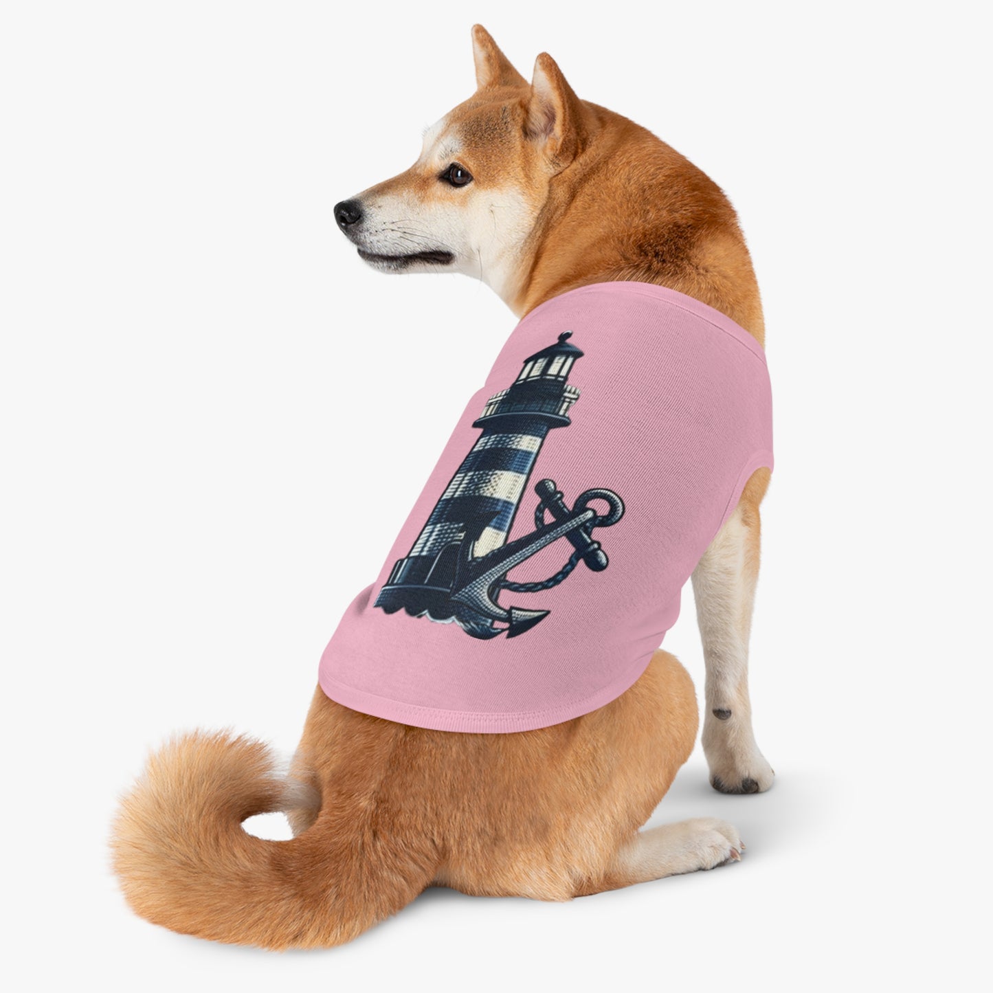 Seafarer's Tail Nautical Style Pet Tank Top