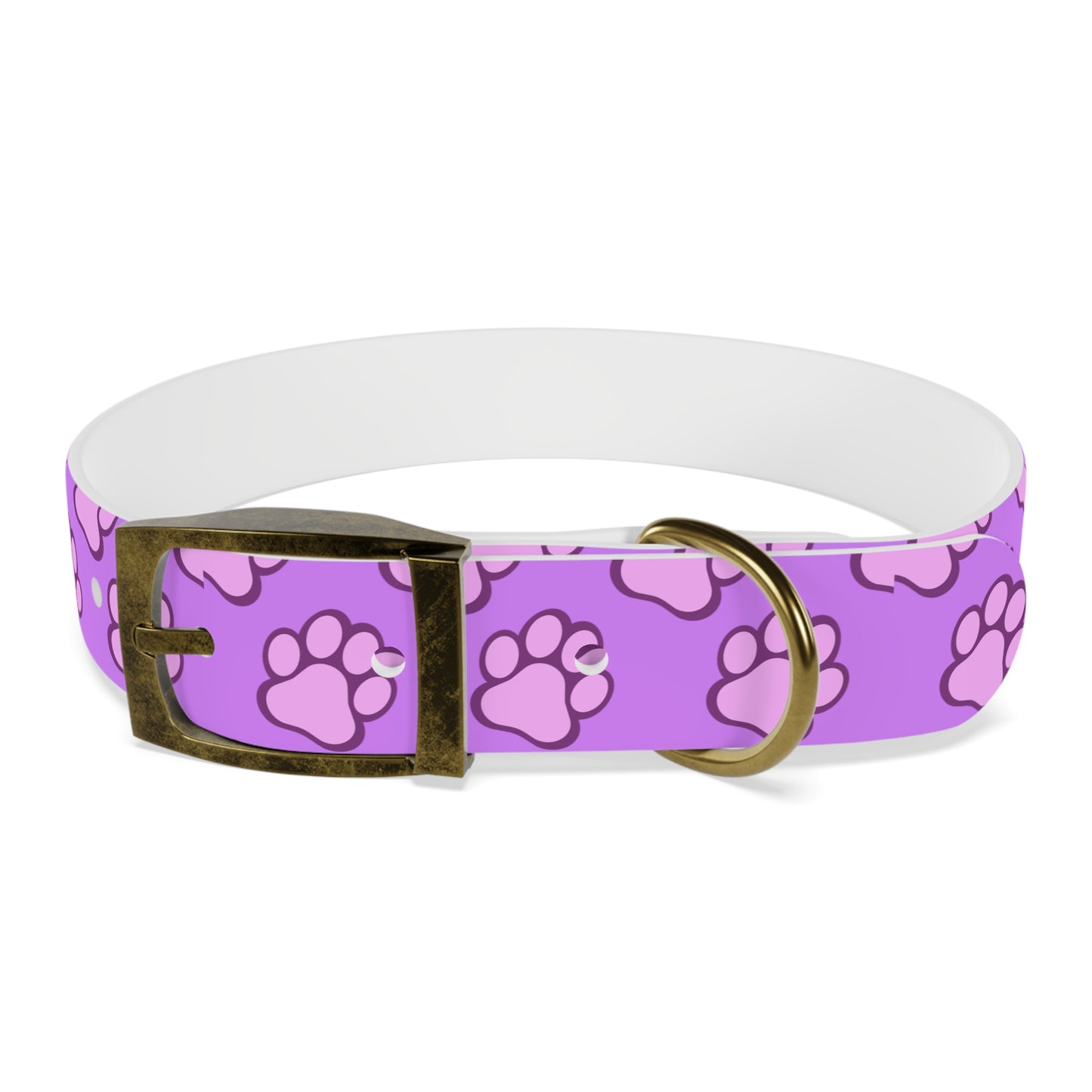 Dog Mom Pattern Dog Collar