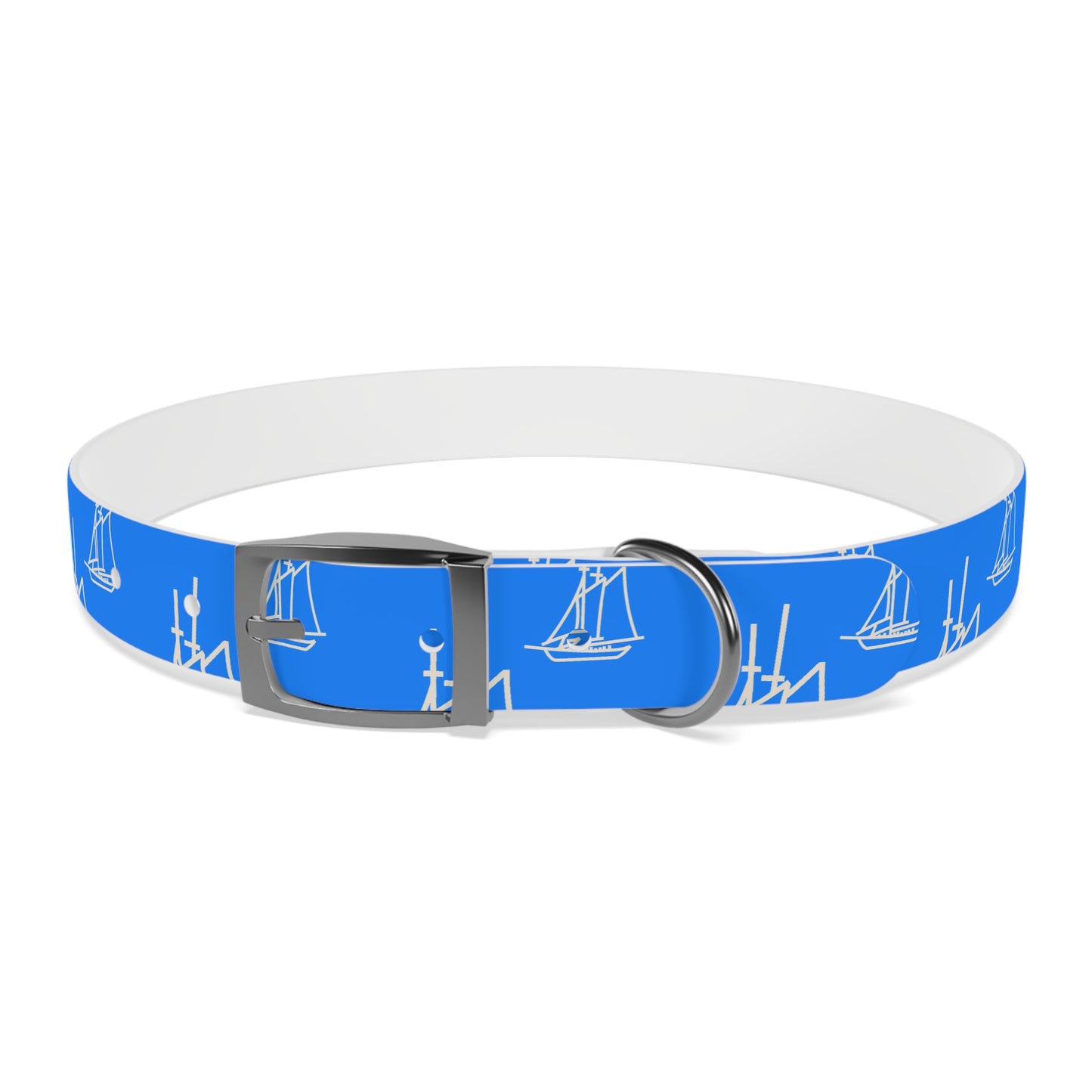 Preppy Paws Nautical Adventure Dog Collar