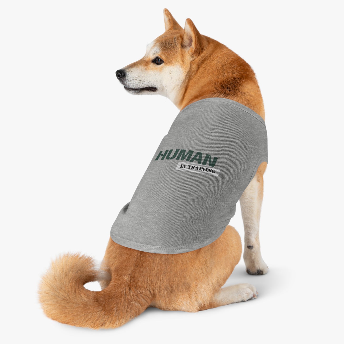 Human In Training Pet Tank Top