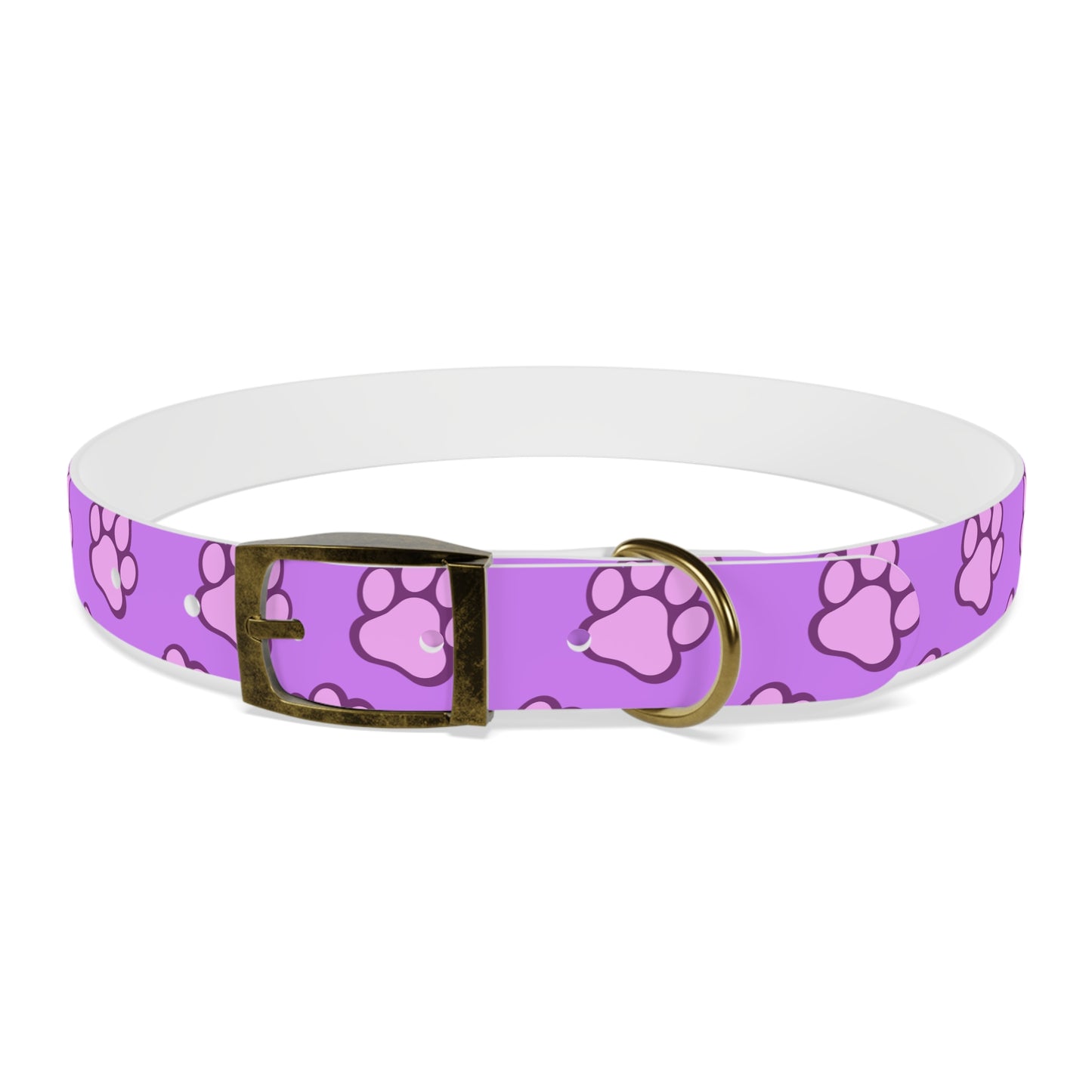 Dog Mom Pattern Dog Collar