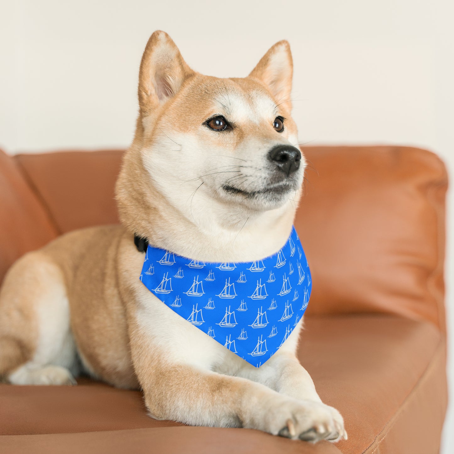 Preppy Paws Nautical Adventure Bandana