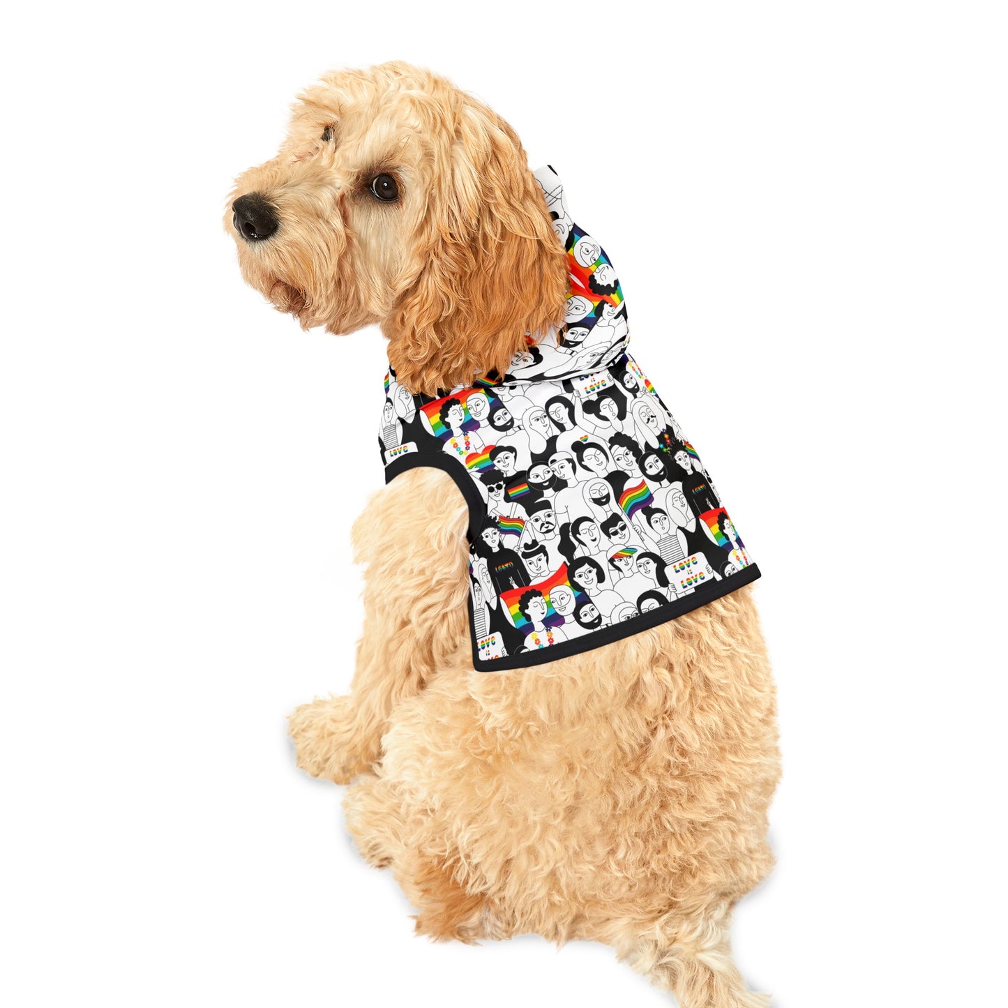 Love is Love Celebration Pet Hoodie