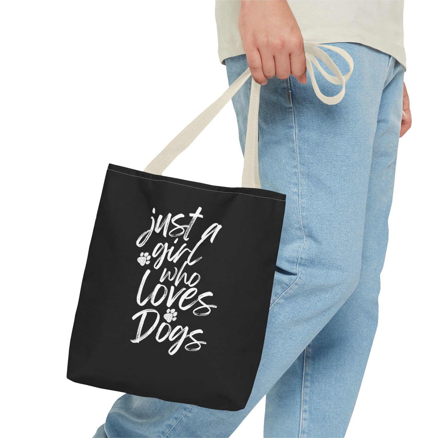 Just a Girl Who Loves Dogs Tote Bag