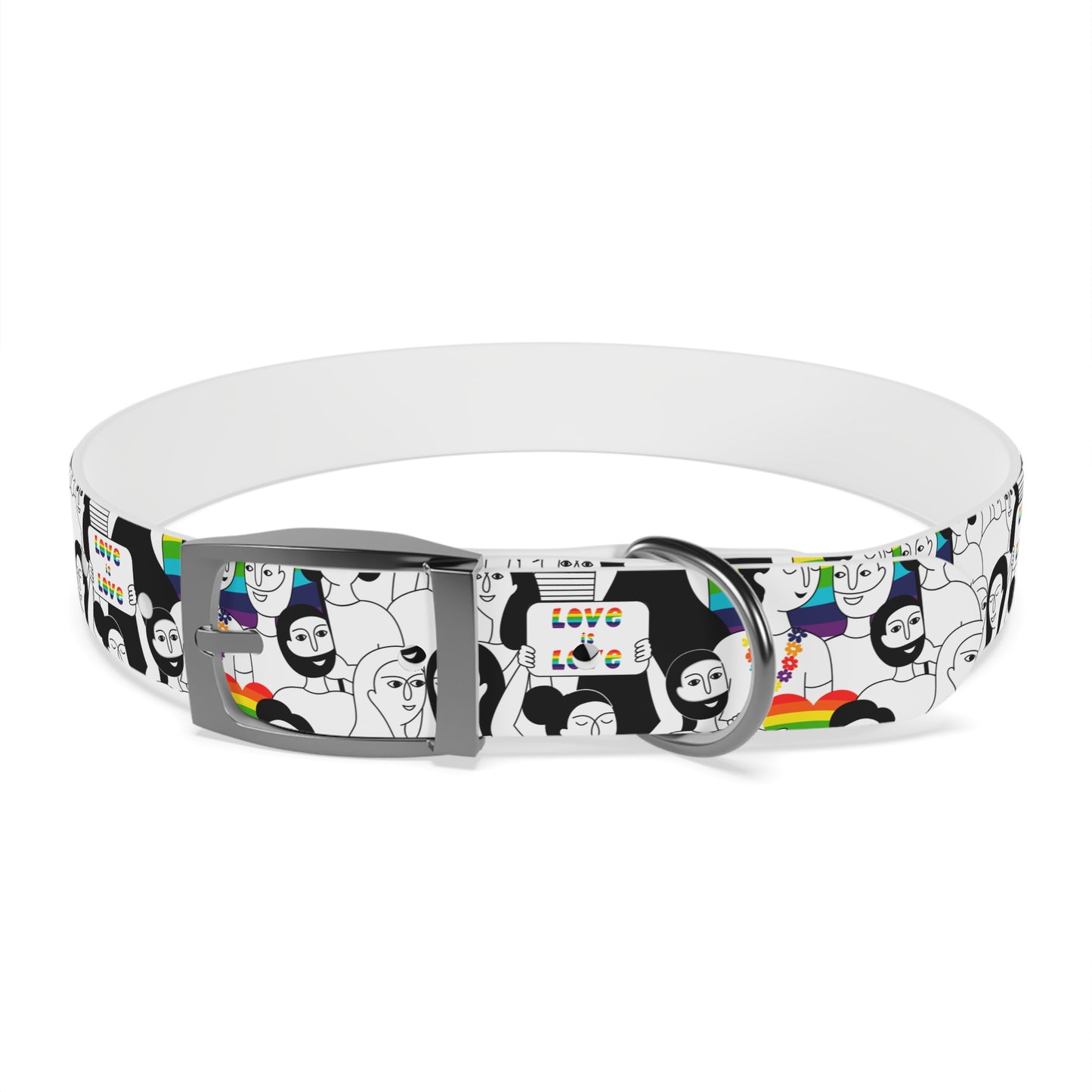 Love is Love Celebration Dog Collar