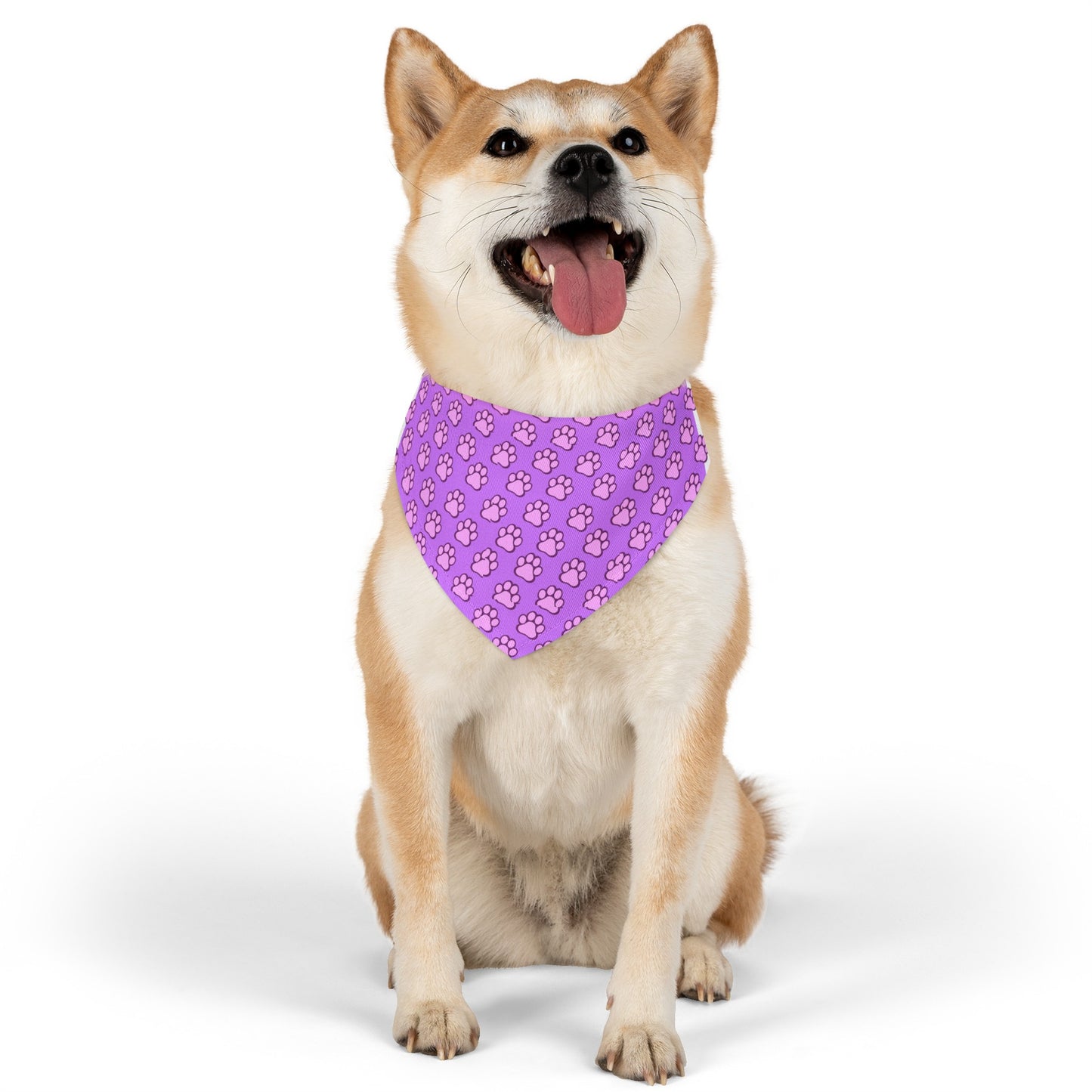 Dog Mom Patterned Pet Bandana Collar