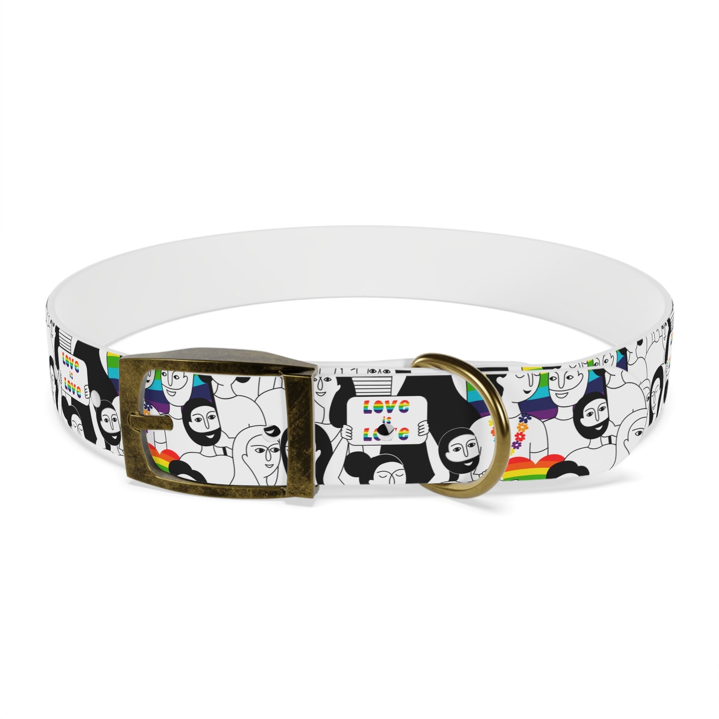 Love is Love Celebration Dog Collar