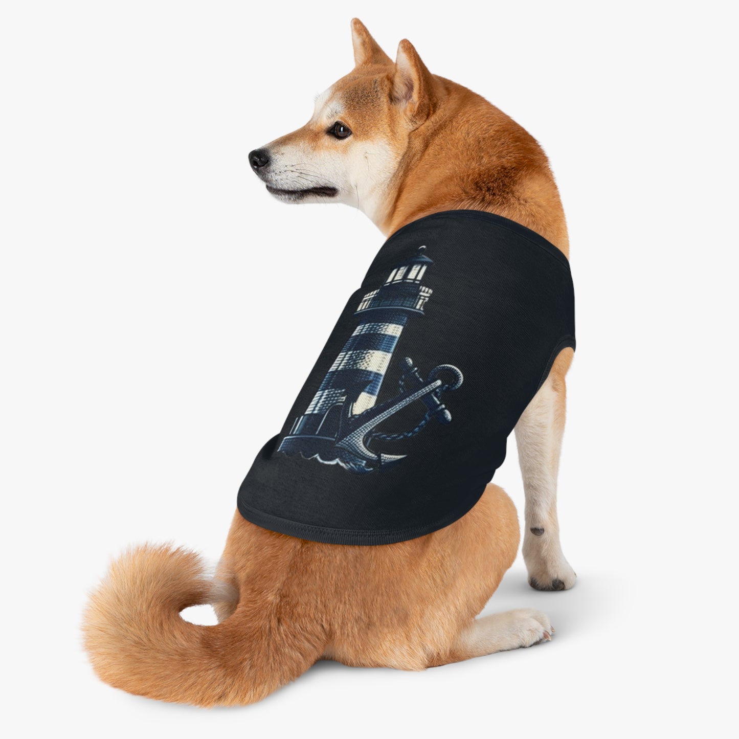 Seafarer's Tail Nautical Style Pet Tank Top