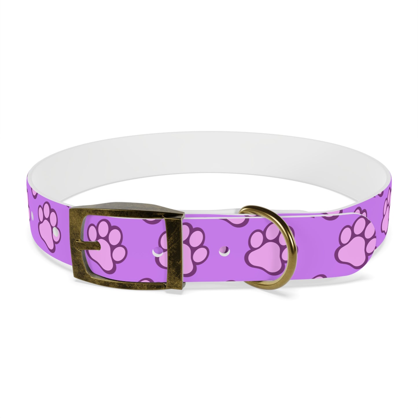 Dog Mom Pattern Dog Collar