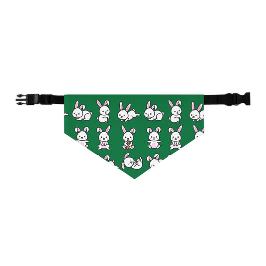 Playful Bunny Pet Bandana Collar