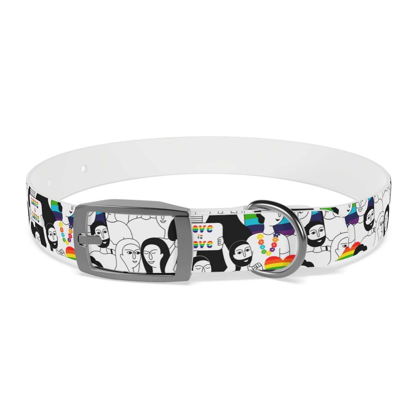 Love is Love Celebration Dog Collar