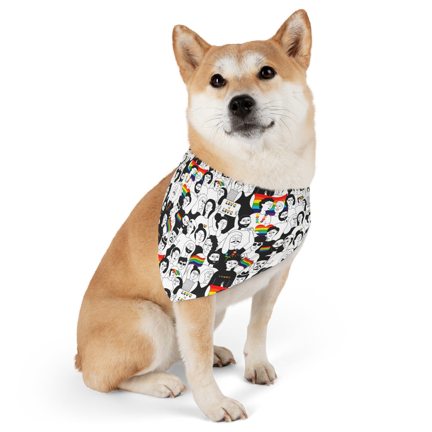 Love is Love Celebration Bandana Collar