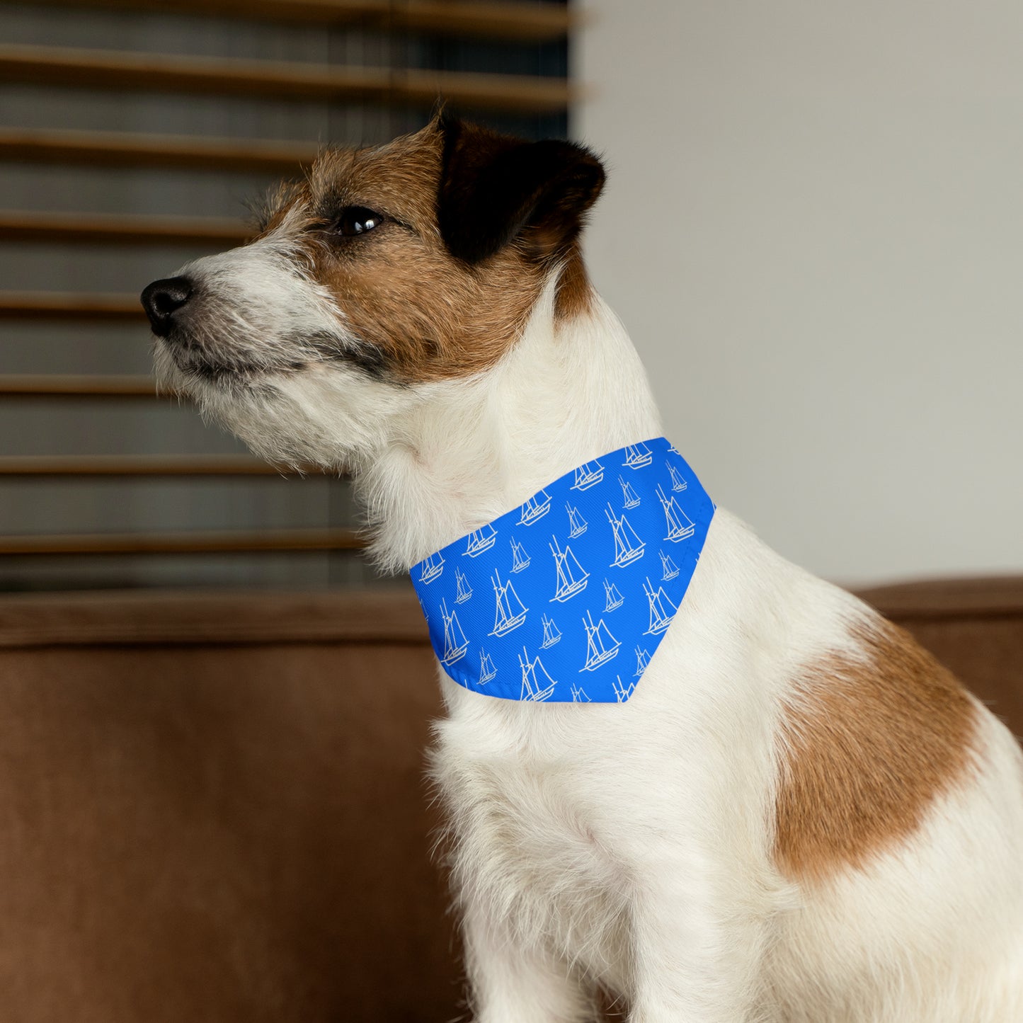 Preppy Paws Nautical Adventure Bandana