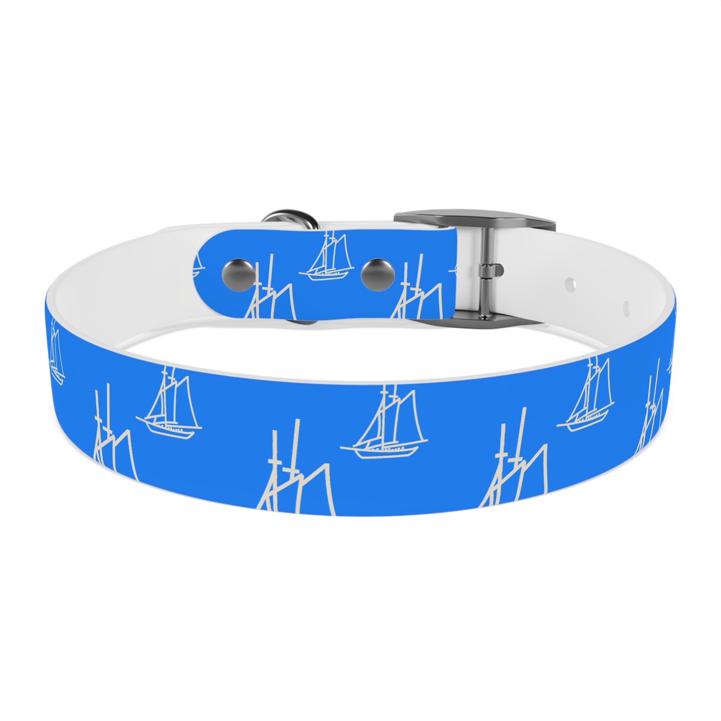 Preppy Paws Nautical Adventure Dog Collar