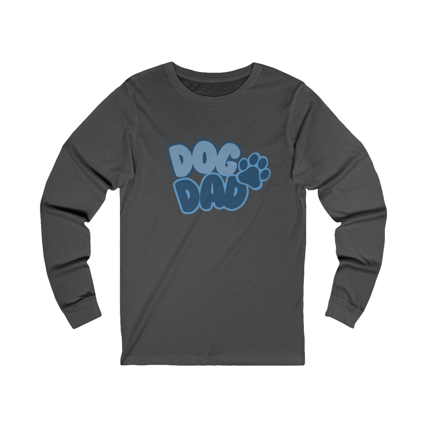 Dog Dad Unisex Jersey Long Sleeve Tee