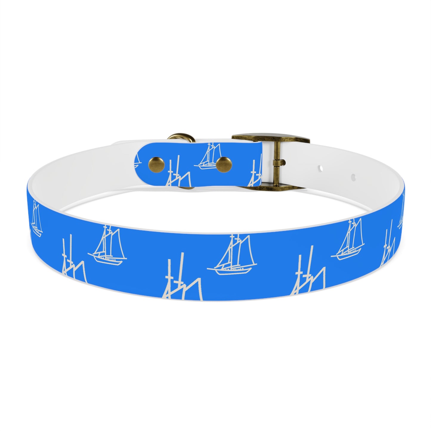 Preppy Paws Nautical Adventure Dog Collar