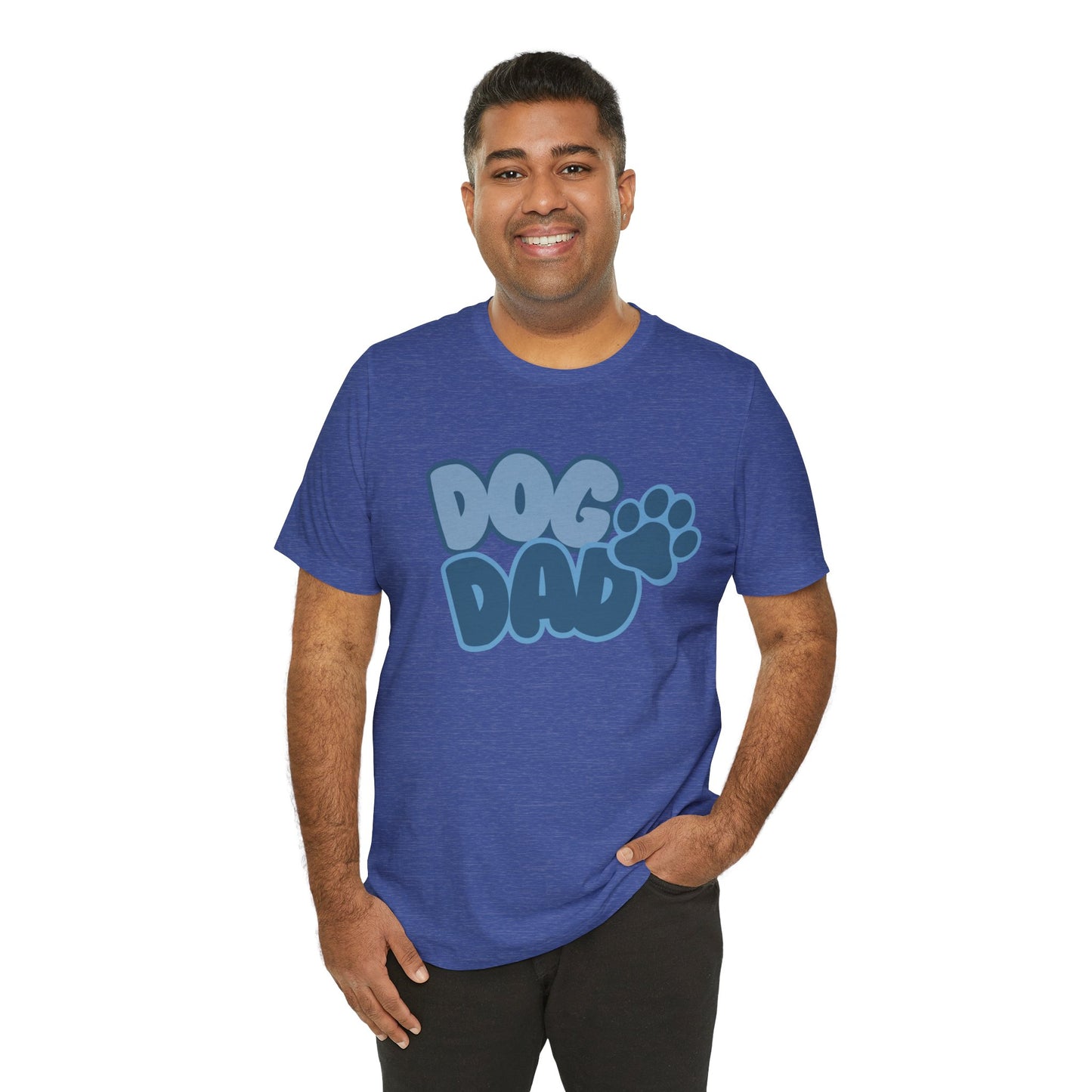 Dog Dad Unisex Jersey Short Sleeve Tee