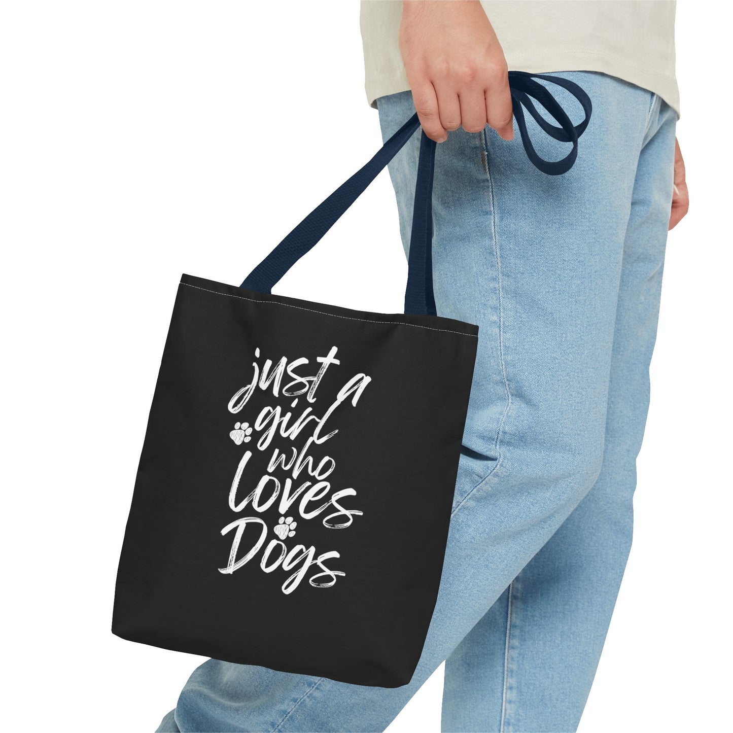 Just a Girl Who Loves Dogs Tote Bag