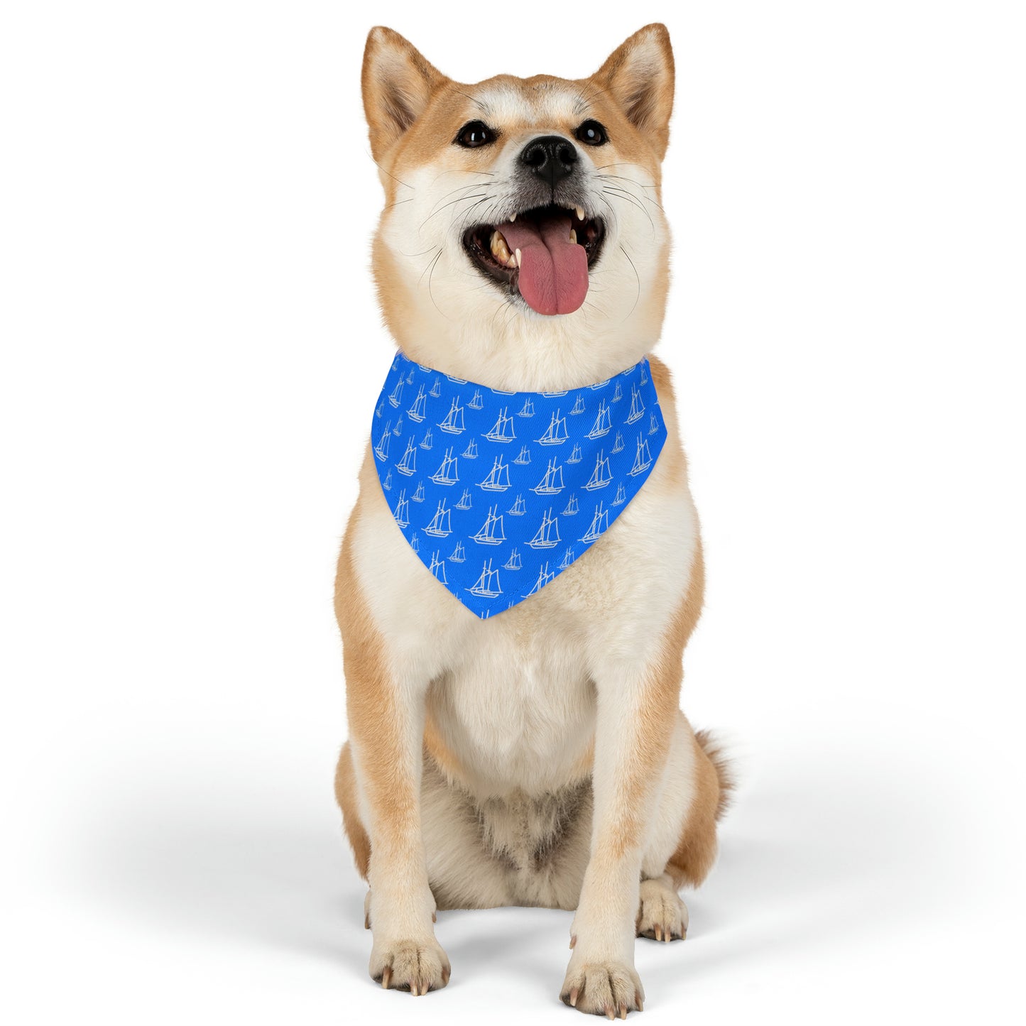 Preppy Paws Nautical Adventure Bandana