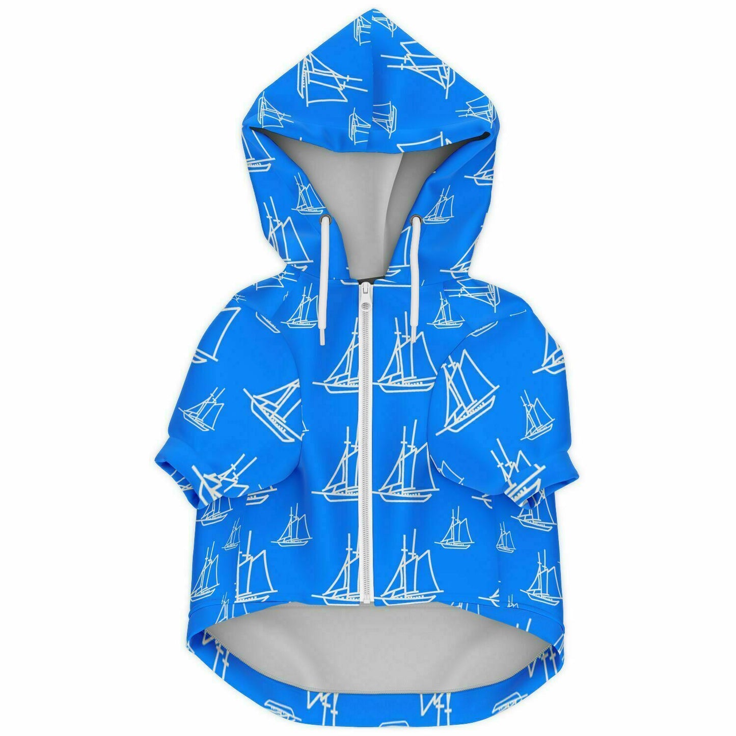 Preppy Paws Nautical Adventure Doggie Hoodie