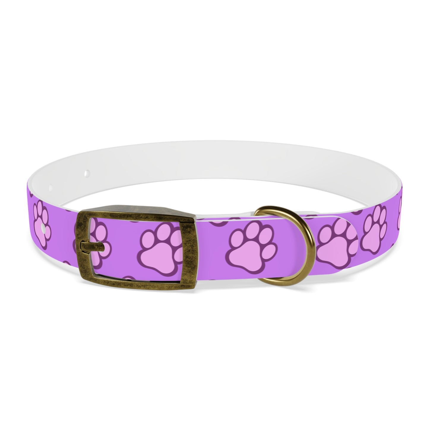 Dog Mom Pattern Dog Collar