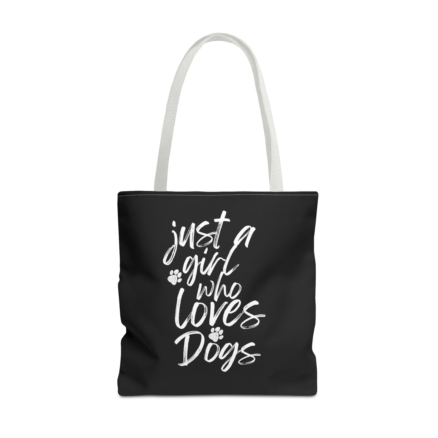 Just a Girl Who Loves Dogs Tote Bag