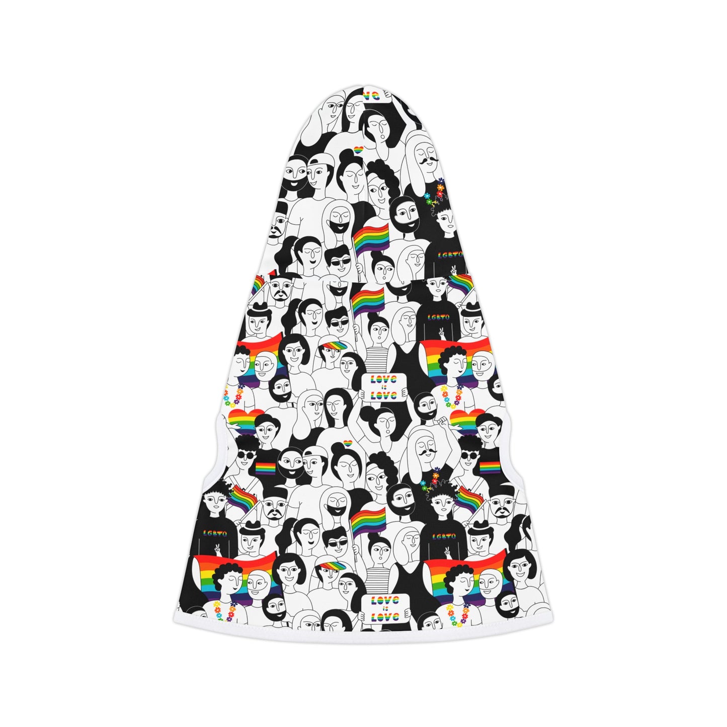 Love is Love Celebration Pet Hoodie