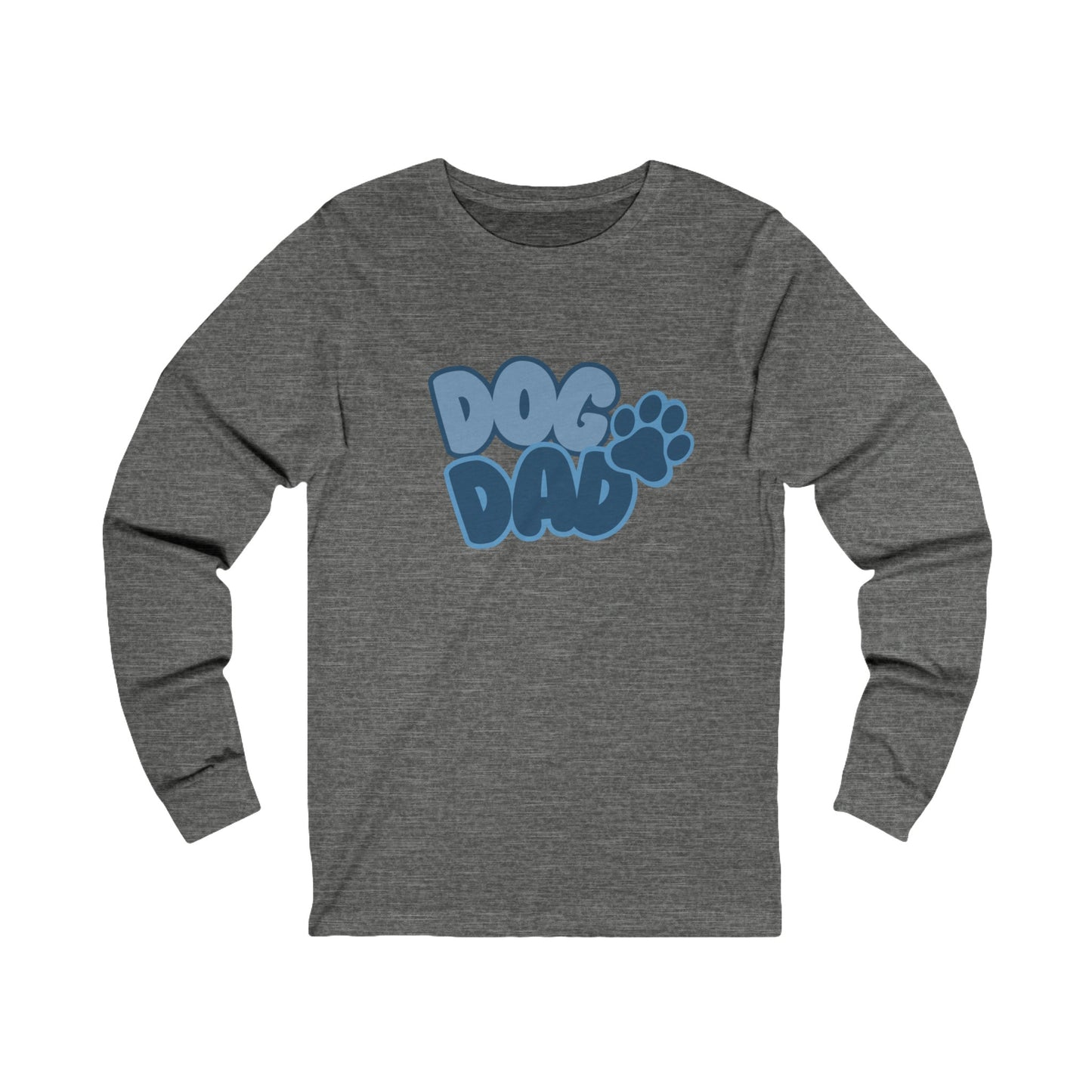 Dog Dad Unisex Jersey Long Sleeve Tee