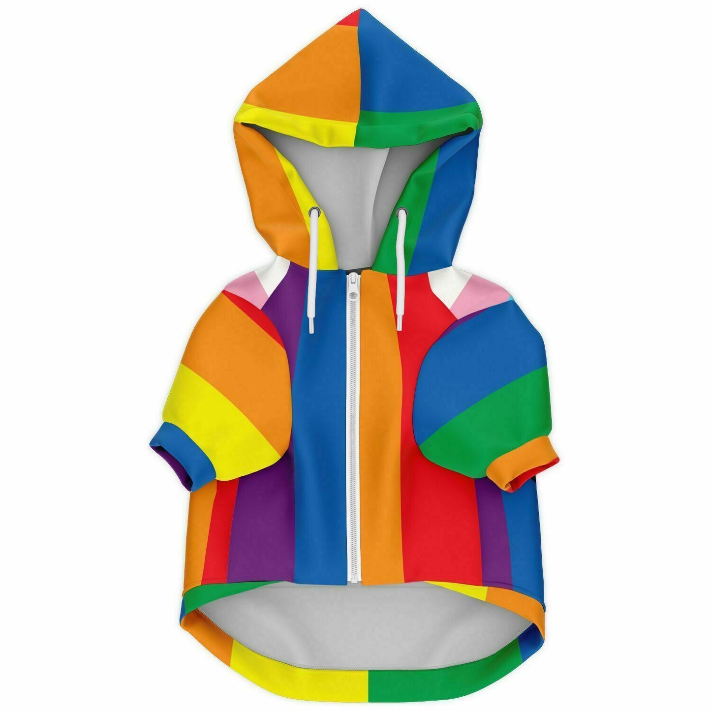 Pride Paws All-Over Print Zip-Up Hoodie