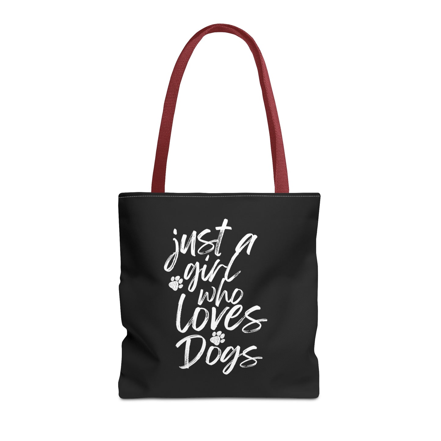 Just a Girl Who Loves Dogs Tote Bag