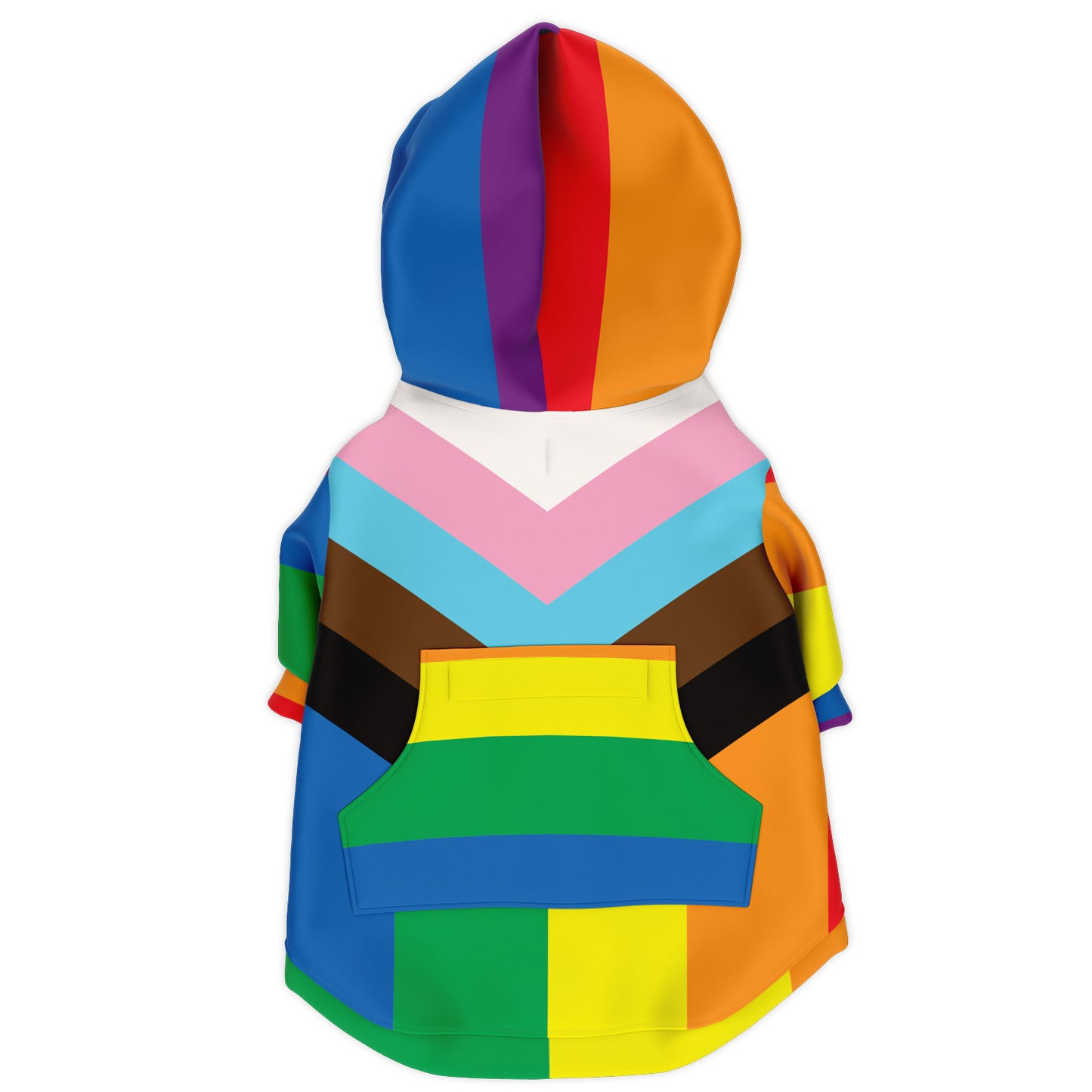 Pride Paws All-Over Print Zip-Up Hoodie