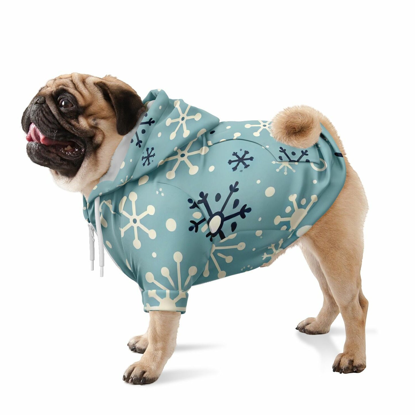 Let it Snow Dog Hoodie