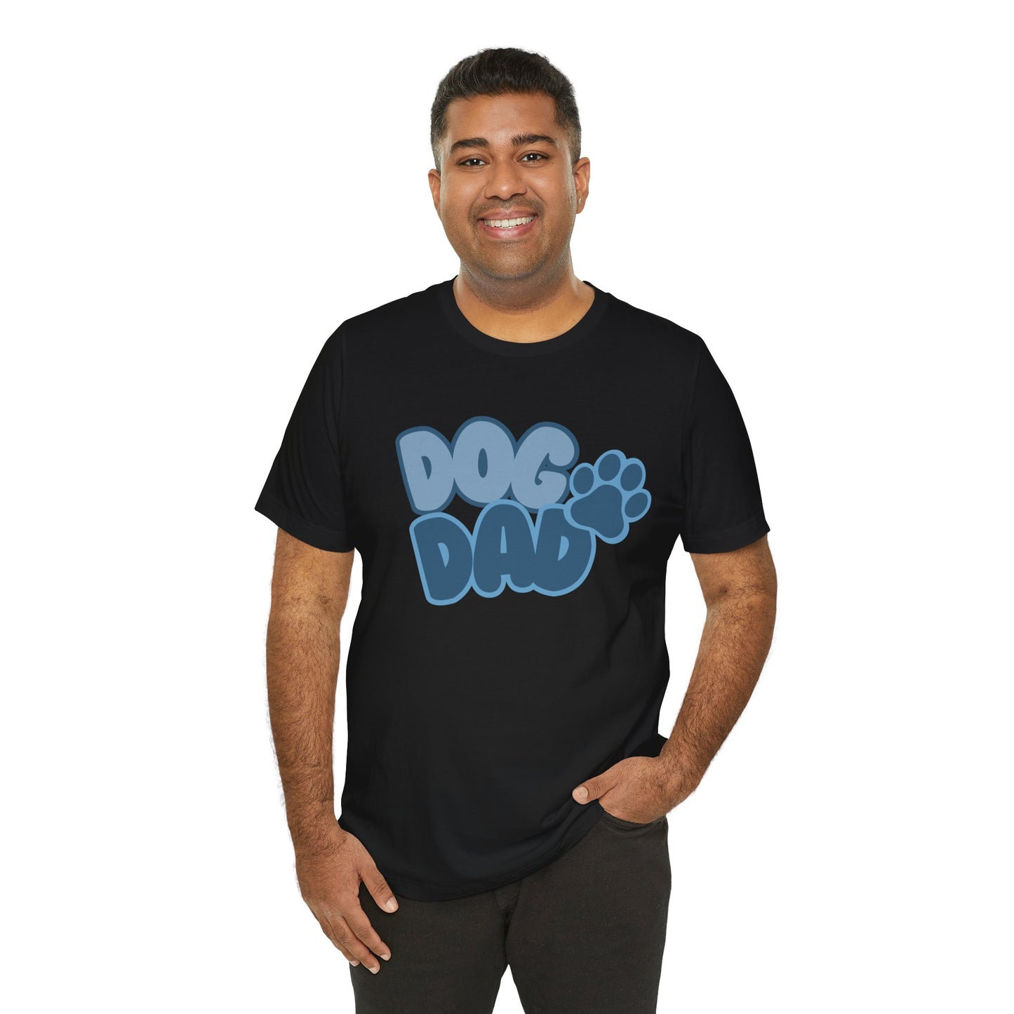 Dog Dad Unisex Jersey Short Sleeve Tee