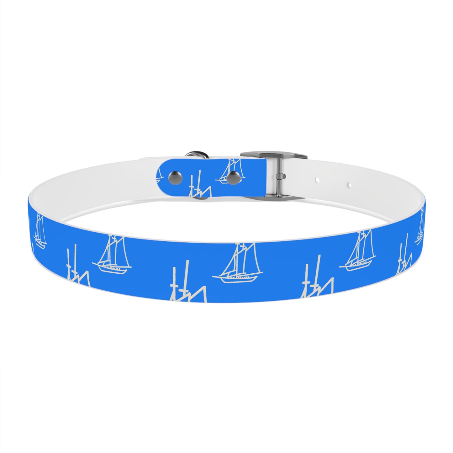 Preppy Paws Nautical Adventure Dog Collar