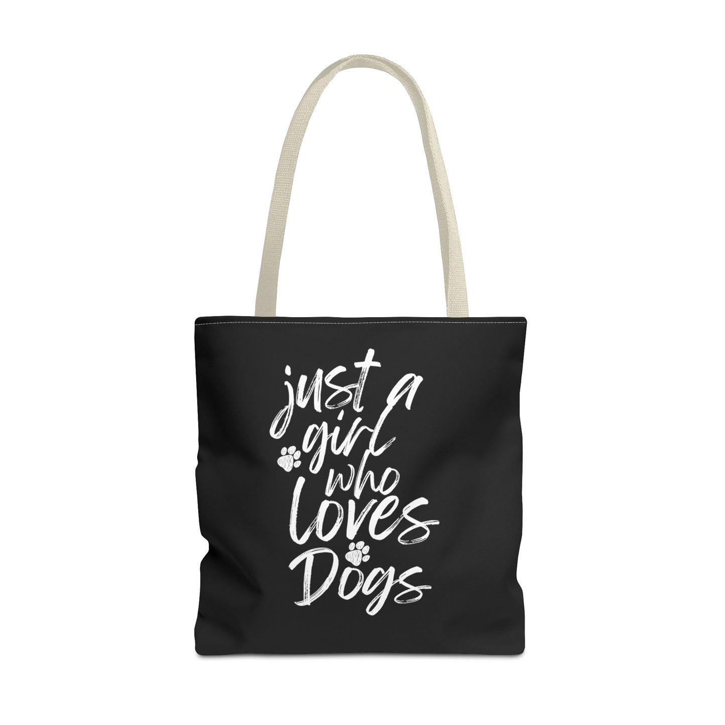 Just a Girl Who Loves Dogs Tote Bag