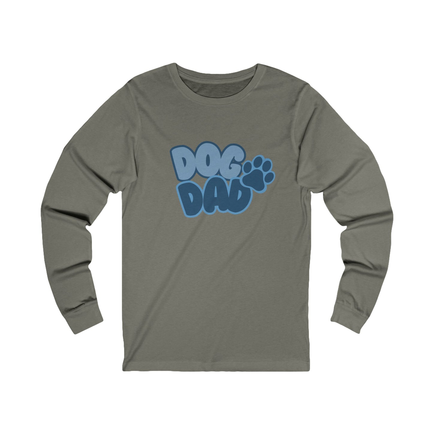 Dog Dad Unisex Jersey Long Sleeve Tee