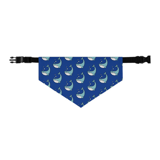 Anchors Aweigh Pet Bandana: Whale's Tale Style